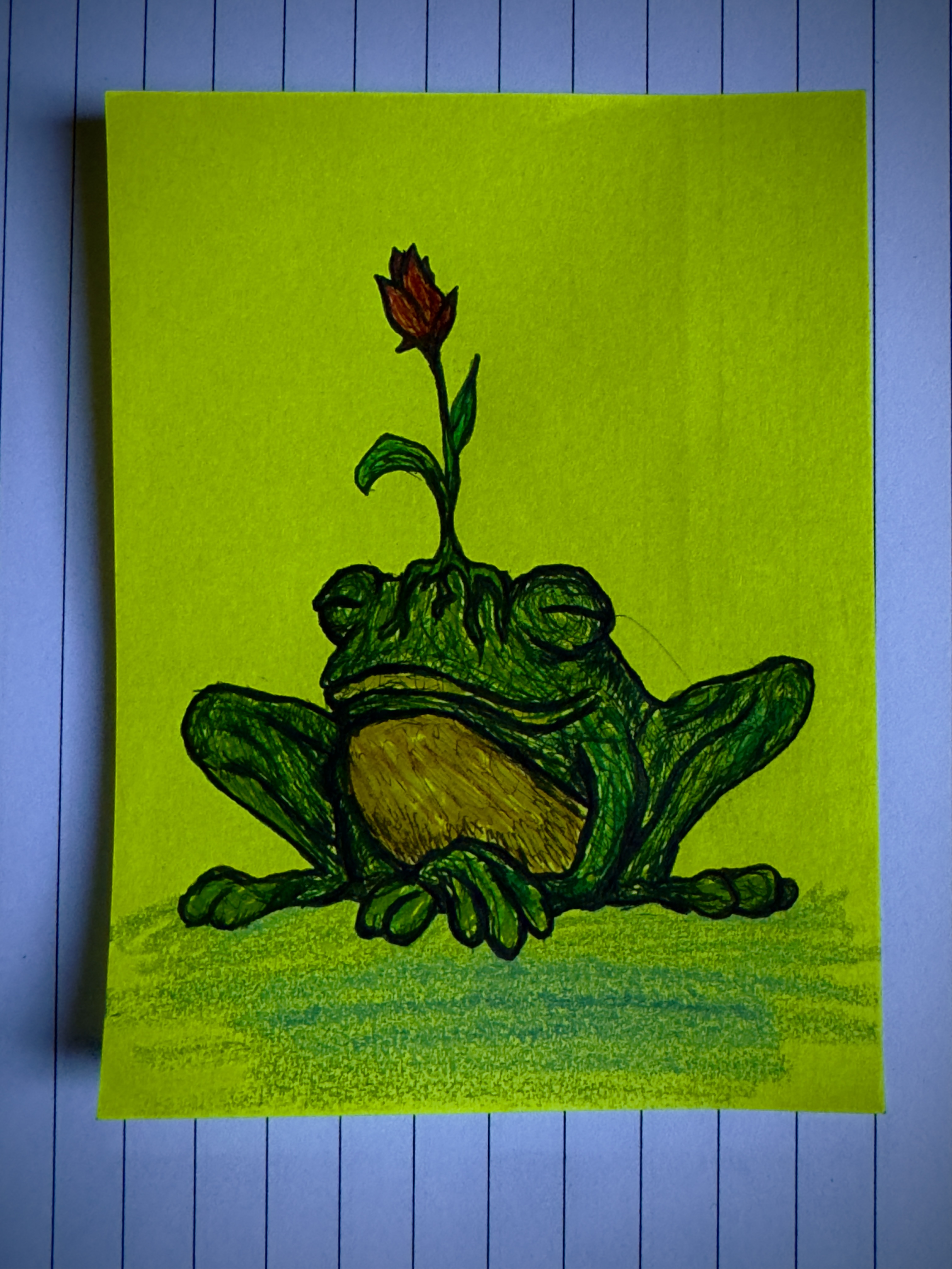 Blooming Frog
