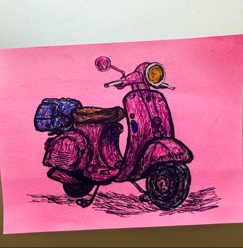 Vintage Scooter