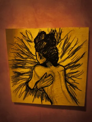 Hands Behind Her Head
