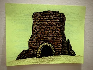 Mysterious Brick Cave